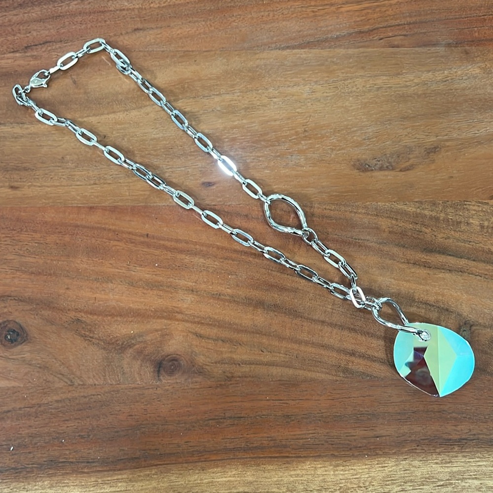 Swarovski Silver and Crystal Kyrat Necklace Very Rare